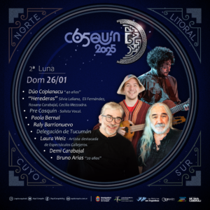 grilla festival de folklore de cosquin 2025