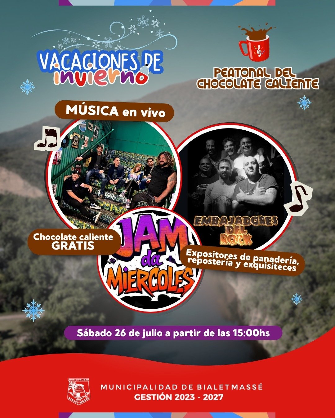 Flyer de bandas